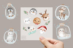 Lade das Bild in den Galerie-Viewer, Bügelbild "Winter Friends"
