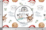 Lade das Bild in den Galerie-Viewer, Frottee Jersey "Winter Friends" COLLECTION 0,5 m
