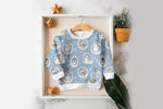 Lade das Bild in den Galerie-Viewer, Frottee Jersey "Winter Friends" COLLECTION 0,5 m
