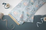 Lade das Bild in den Galerie-Viewer, Webware für Bermudashorts "Baby Sea Animals" COLLECTION 0,5 m
