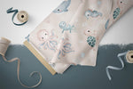 Lade das Bild in den Galerie-Viewer, Webware für Bermudashorts "Baby Sea Animals" COLLECTION 0,5 m
