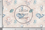 Lade das Bild in den Galerie-Viewer, Webware für Bermudashorts "Baby Sea Animals" COLLECTION 0,5 m
