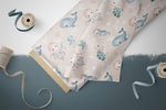 Lade das Bild in den Galerie-Viewer, Webware für Bermudashorts "Baby Sea Animals" COLLECTION 0,5 m
