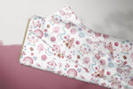 Lade das Bild in den Galerie-Viewer, Supersoft Premium BIO Jersey "Candy Land" white 0,5 m
