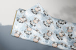 Lade das Bild in den Galerie-Viewer, Supersoft Premium BIO Jersey "Cute little cow" Kuh 0,5 m
