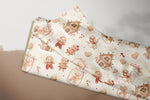 Lade das Bild in den Galerie-Viewer, Supersoft Premium BIO French Terry "Gingy Land" groß 0,5 m
