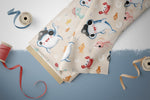 Lade das Bild in den Galerie-Viewer, Webware für Bermudashorts "Pirate Shark" COLLECTION 0,5 m
