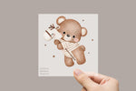 Lade das Bild in den Galerie-Viewer, Bügelbild "Playful Teddy"
