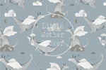 Lade das Bild in den Galerie-Viewer, Frottee Jersey "Grisu" 0,5 m

