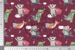 Lade das Bild in den Galerie-Viewer, Supersoft Premium French Terry "Superhelden" 0,5 m
