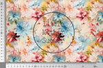 Lade das Bild in den Galerie-Viewer, Frottee Jersey "Acrylic Flowers 4" 0,5 m

