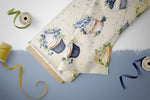 Lade das Bild in den Galerie-Viewer, Frottee Jersey "Cupcakes Blueberry" COLLECTION
