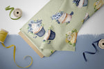 Lade das Bild in den Galerie-Viewer, Frottee Jersey "Cupcakes Blueberry" COLLECTION
