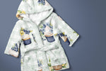 Lade das Bild in den Galerie-Viewer, Frottee Jersey "Cupcakes Blueberry" COLLECTION

