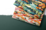 Lade das Bild in den Galerie-Viewer, Softshell Classic "Colorful Forest" pink 0,5 m Lager
