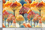 Lade das Bild in den Galerie-Viewer, Frottee Jersey "Colorful Trees" COLLECTION 0,5 m
