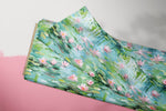 Lade das Bild in den Galerie-Viewer, Supersoft Premium BIO Jersey "Monets Seerosenteich" 0,5 m
