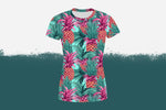 Lade das Bild in den Galerie-Viewer, Lycra "Pink Pineapple" COLLECTION 0,5 m
