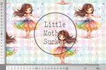 Lade das Bild in den Galerie-Viewer, Frottee Jersey "Rainbow Ballerina" COLLECTION
