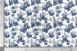 Lade das Bild in den Galerie-Viewer, Lycra "Sketched Blueberries" COLLECTION 0,5 m
