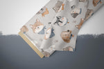 Lade das Bild in den Galerie-Viewer, Supersoft Premium Jersey "Hundefreunde" groß 0,5 m
