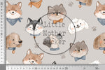 Lade das Bild in den Galerie-Viewer, Supersoft Premium Jersey "Hundefreunde" groß 0,5 m
