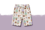 Lade das Bild in den Galerie-Viewer, Supersoft Premium BIO Jersey "Ice Cream Pop" Eis beige 0,5 m
