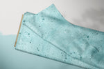 Lade das Bild in den Galerie-Viewer, Supersoft Premium BIO French Terry "Jeansoptik" Aqua splash hell 0,1 m BREIT
