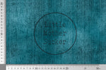 Lade das Bild in den Galerie-Viewer, Premium BIO French Terry "Jeansoptik" teal 0,1 m
