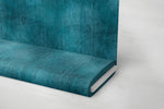 Lade das Bild in den Galerie-Viewer, Premium BIO French Terry "Jeansoptik" teal 0,1 m
