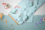 Lade das Bild in den Galerie-Viewer, Frottee Jersey "Whale Love" COLLECTION
