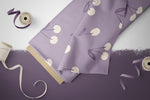 Lade das Bild in den Galerie-Viewer, Premium BIO Ripp Jersey "Purple Cherries" 0,5 m
