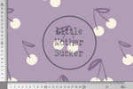 Lade das Bild in den Galerie-Viewer, Premium BIO Ripp Jersey "Purple Cherries" 0,5 m
