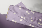 Lade das Bild in den Galerie-Viewer, Supersoft Premium Jersey "Purple Cherries" 0,5 m B-Ware

