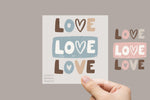 Lade das Bild in den Galerie-Viewer, Bügelbild "Love"
