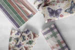 Lade das Bild in den Galerie-Viewer, Design "Blumenmotten" 0,5 m
