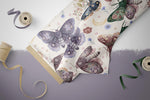 Lade das Bild in den Galerie-Viewer, Design "Blumenmotten" 0,5 m

