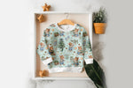 Lade das Bild in den Galerie-Viewer, Design "Weihnachtsmäuschen blau"
