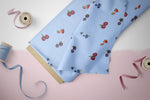 Lade das Bild in den Galerie-Viewer, Frottee Jersey "Beerentraum" COLLECTION 0,5 m
