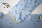 Lade das Bild in den Galerie-Viewer, Design "Delicate Flowers" Denim COLLECTION 0,5 m

