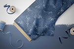 Lade das Bild in den Galerie-Viewer, Design "Delicate Flowers" Denim COLLECTION 0,5 m

