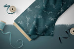 Lade das Bild in den Galerie-Viewer, Design "Delicate Flowers" Denim COLLECTION 0,5 m
