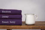 Lade das Bild in den Galerie-Viewer, French Terry Eggplant 0,1 m
