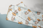 Lade das Bild in den Galerie-Viewer, Supersoft Premium BIO Jersey "Heldenhäschen" 0,5 m
