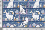 Lade das Bild in den Galerie-Viewer, Supersoft Premium Jersey "Mystic Cats" night 0,5 m
