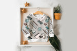 Lade das Bild in den Galerie-Viewer, Supersoft Premium French Terry "School Time" groß 0,5 m
