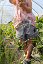 Lade das Bild in den Galerie-Viewer, Premium BIO French Terry "Beautiful Burlap" Schiefer 0,5 m
