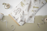 Lade das Bild in den Galerie-Viewer, Frottee Jersey "Humble Jungle" COLLECTION 0,5 m

