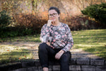 Lade das Bild in den Galerie-Viewer, Premium Wintersweat "Memento Mori" Onyx 0,5 m
