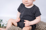 Lade das Bild in den Galerie-Viewer, Jersey meliert Anthrazit 0,1 m
